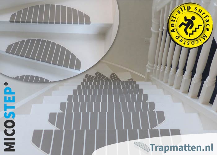 naald bijtend Hoorzitting Trapmatten, de antislip oplossing voor uw trap | Trapmatten.nl